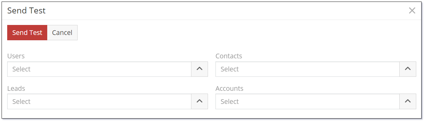Mythradon Send Test Email Recipients - Dark
