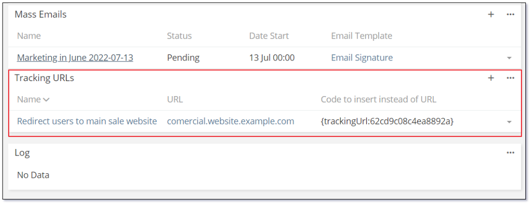 Mythradon Mass Email Tracking Link - Light