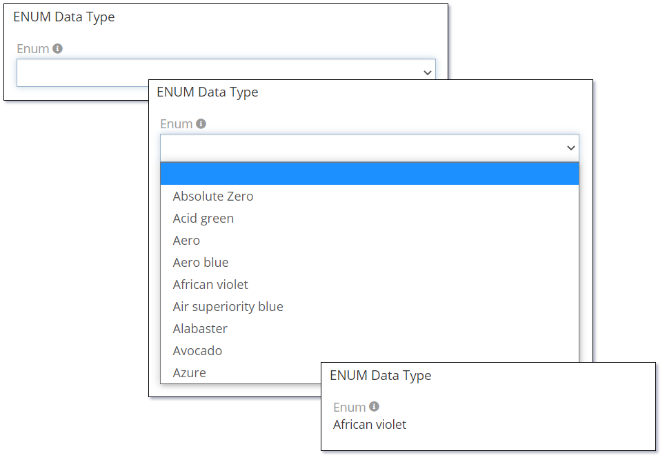 Enum Data Type